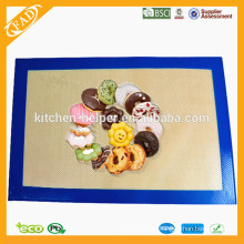 China fabricante Fábrica de preço de fábrica Grade antiaderente resistente ao calor Pyramid Pan Silicone Baking Mat